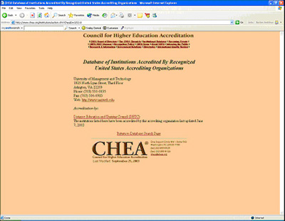 Chart II-UMT in CHEA