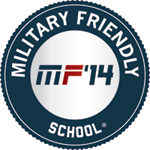 "2014 Military Friendly School" by <i>G.I. Jobs</i> magazine