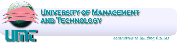 University of Management and Technology - Committed to Building Futures